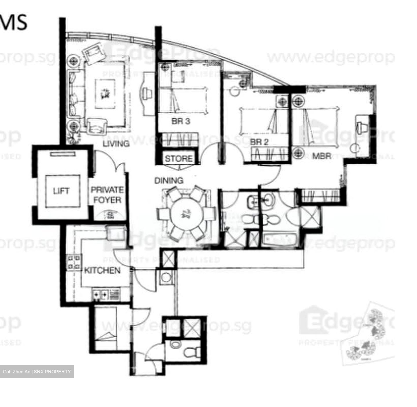Palm Gardens (D23), Condominium #571707371